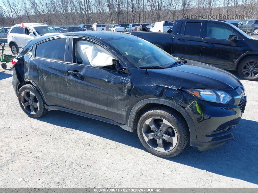 2018 Honda Hr-v Ex Black vin: 3CZRU6H53JM720187