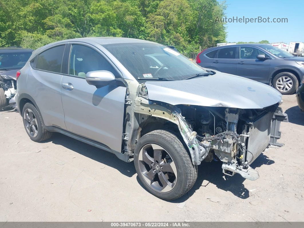 2018 Honda Hr-v Ex Silver vin: 3CZRU6H53JM723574