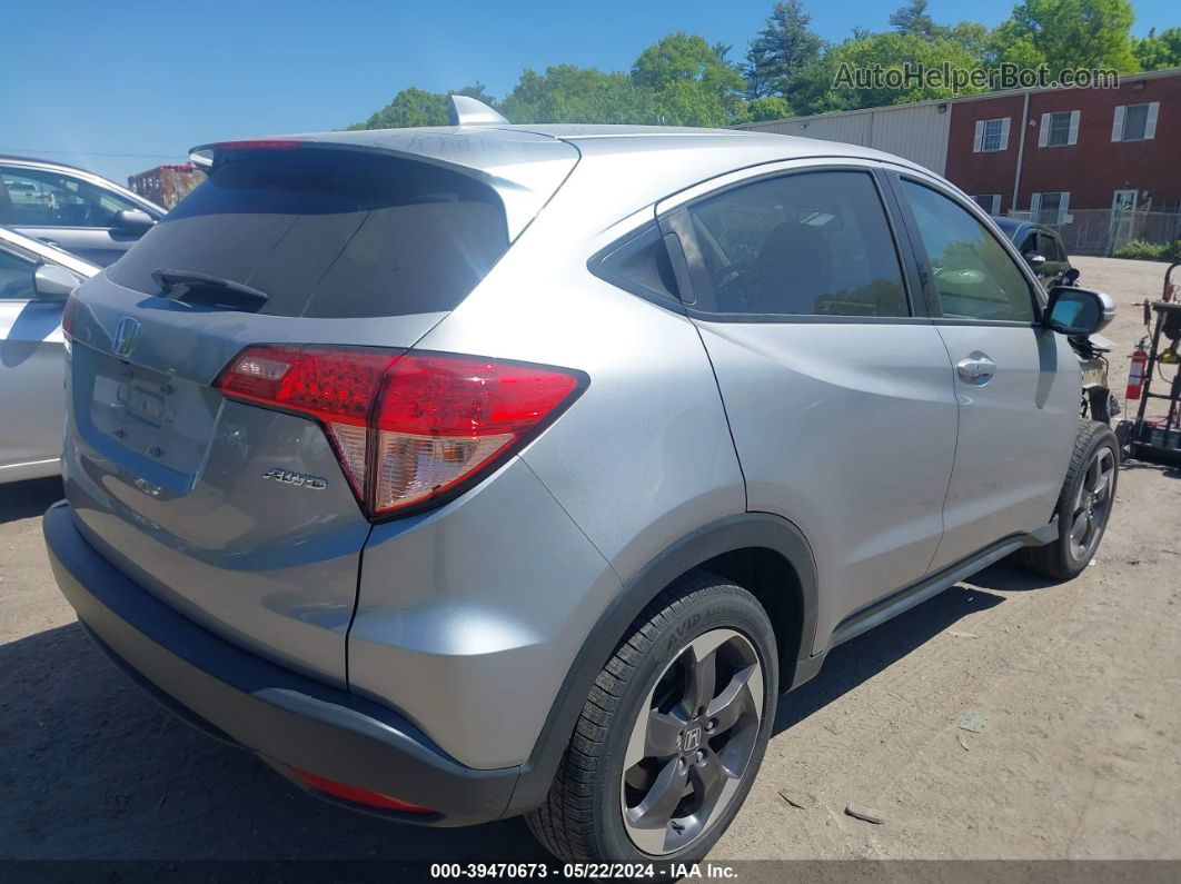 2018 Honda Hr-v Ex Silver vin: 3CZRU6H53JM723574