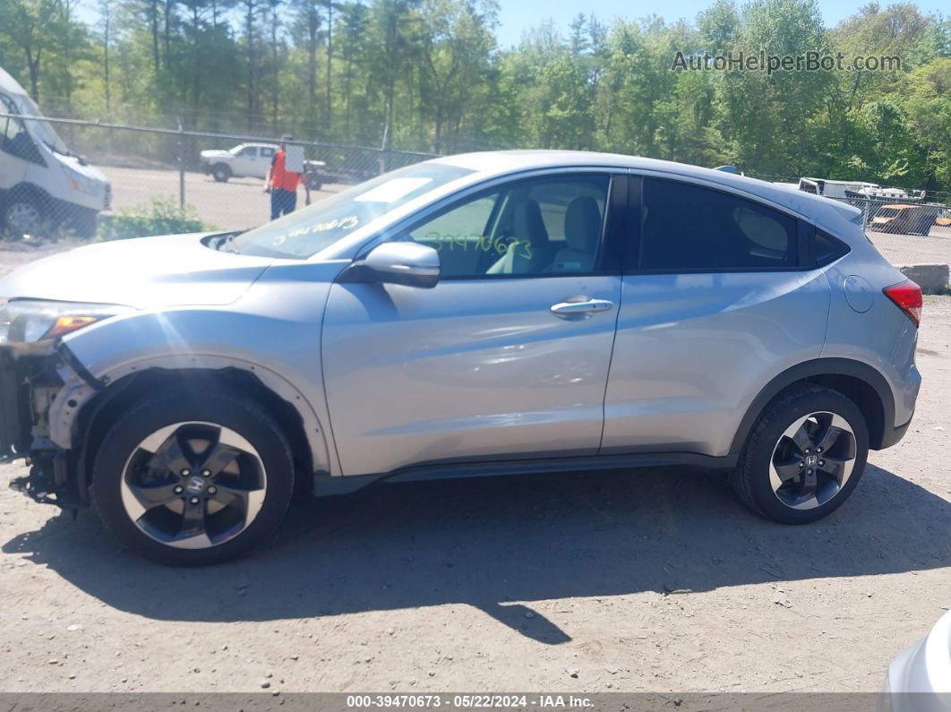 2018 Honda Hr-v Ex Silver vin: 3CZRU6H53JM723574