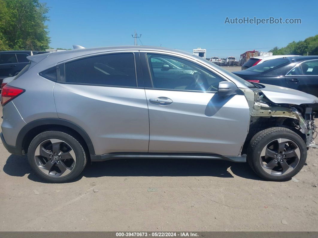 2018 Honda Hr-v Ex Silver vin: 3CZRU6H53JM723574