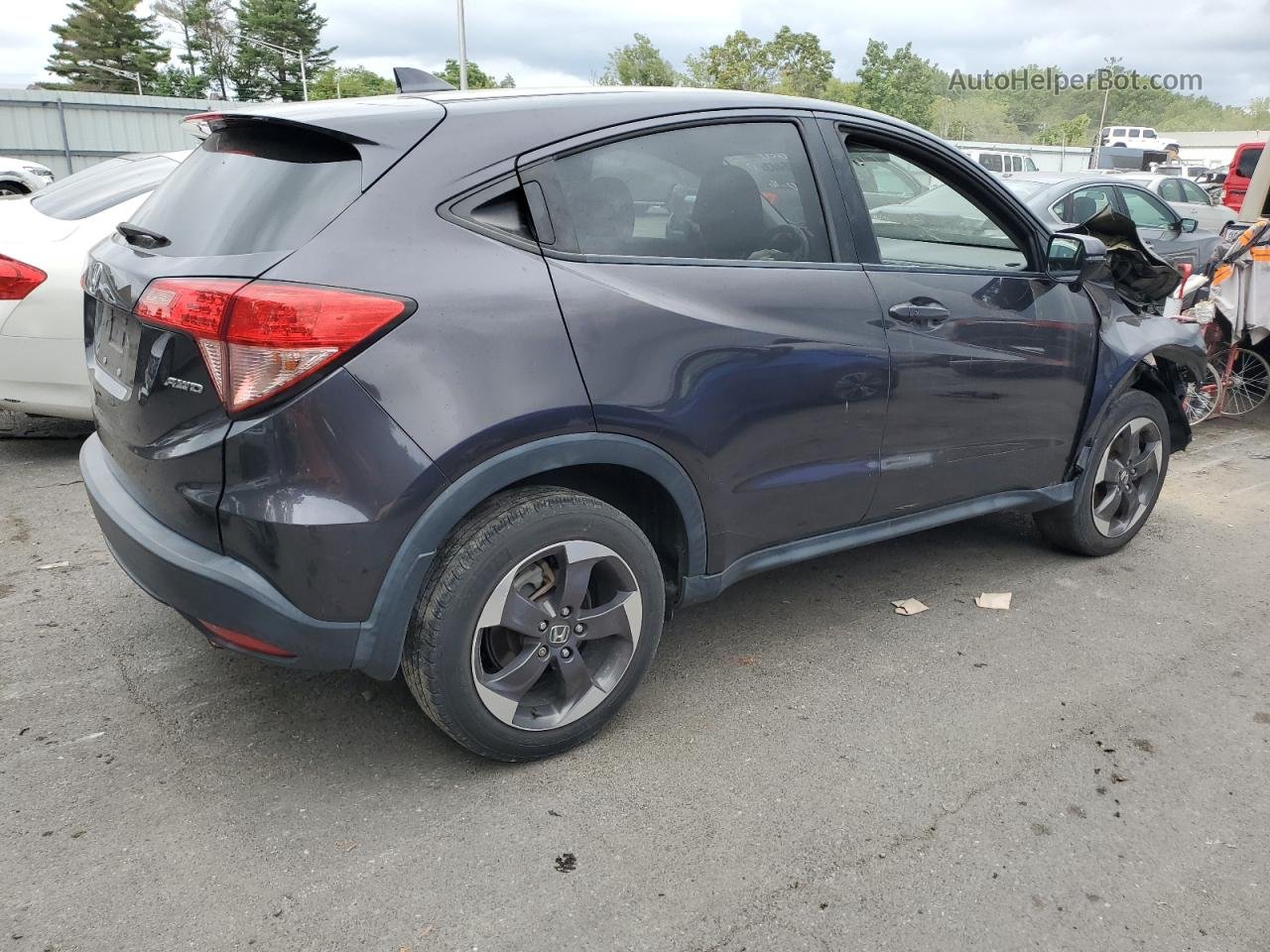 2018 Honda Hr-v Ex Red vin: 3CZRU6H53JM723736