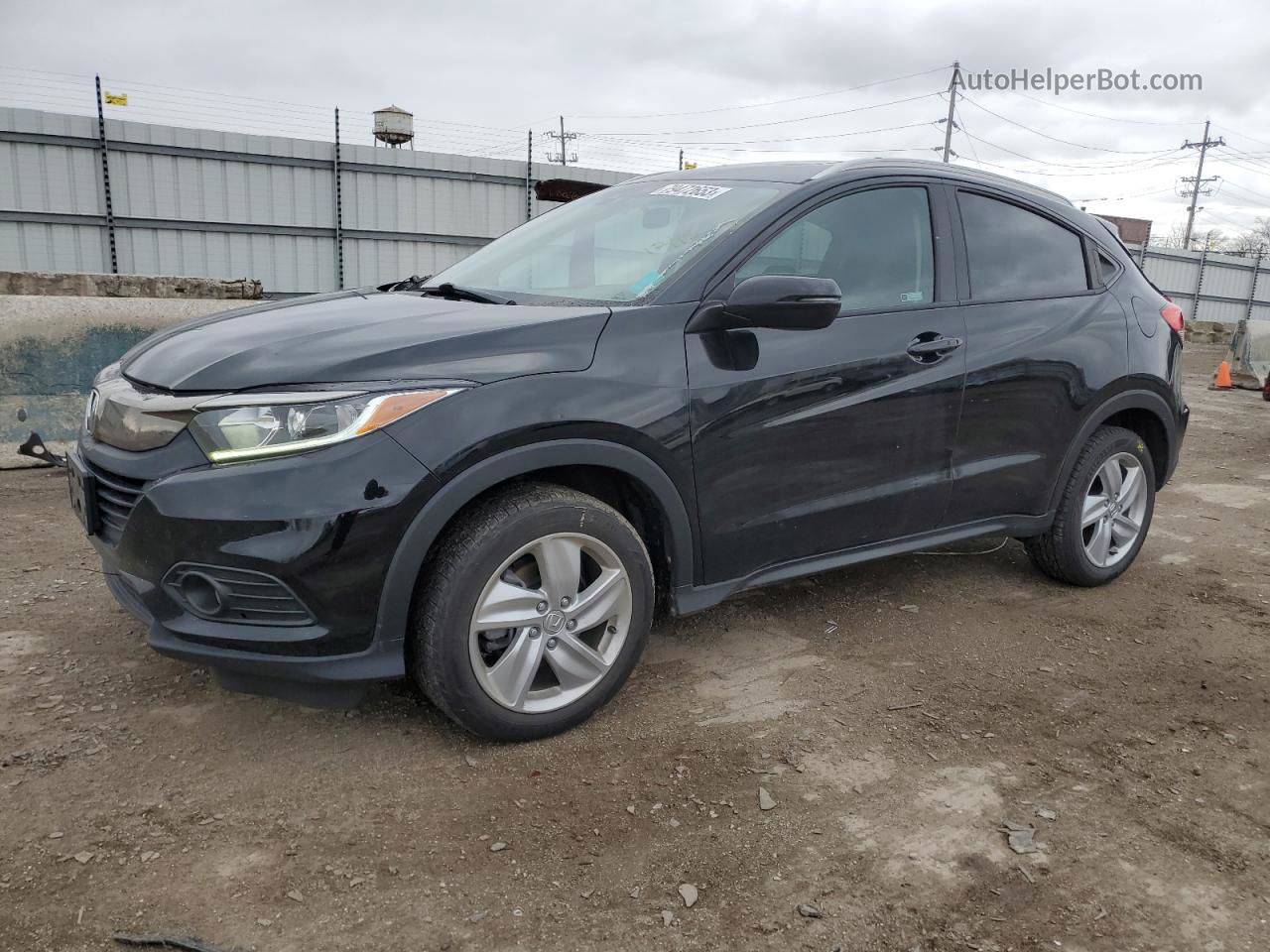 2019 Honda Hr-v Ex Black vin: 3CZRU6H53KM704234