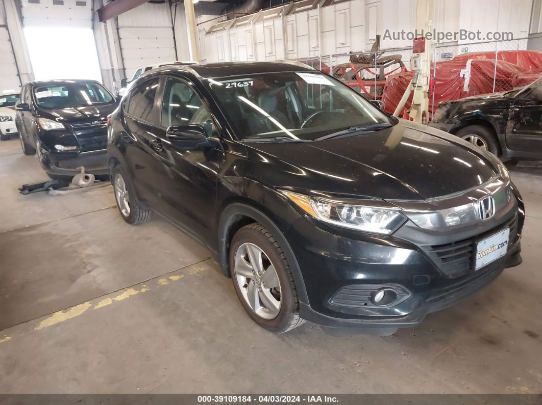 2019 Honda Hr-v Ex Черный vin: 3CZRU6H53KM720448