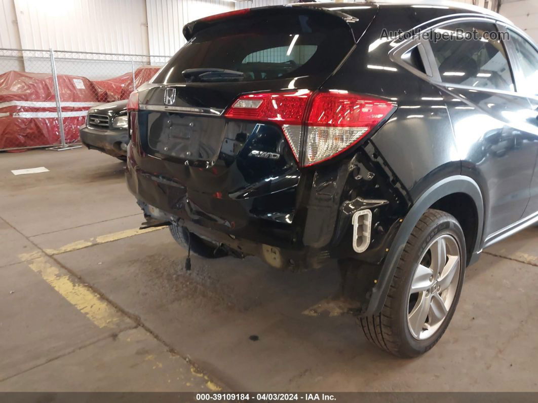 2019 Honda Hr-v Ex Black vin: 3CZRU6H53KM720448