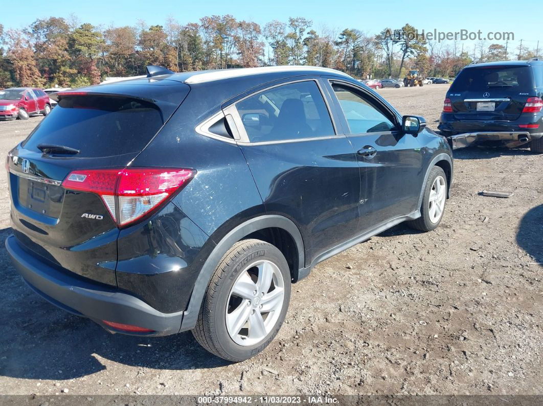 2019 Honda Hr-v Ex Black vin: 3CZRU6H53KM727349