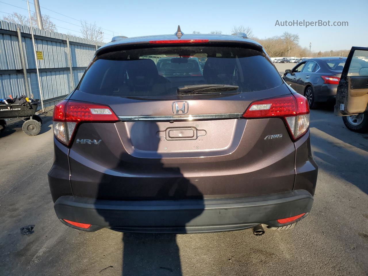 2019 Honda Hr-v Ex Brown vin: 3CZRU6H53KM729084