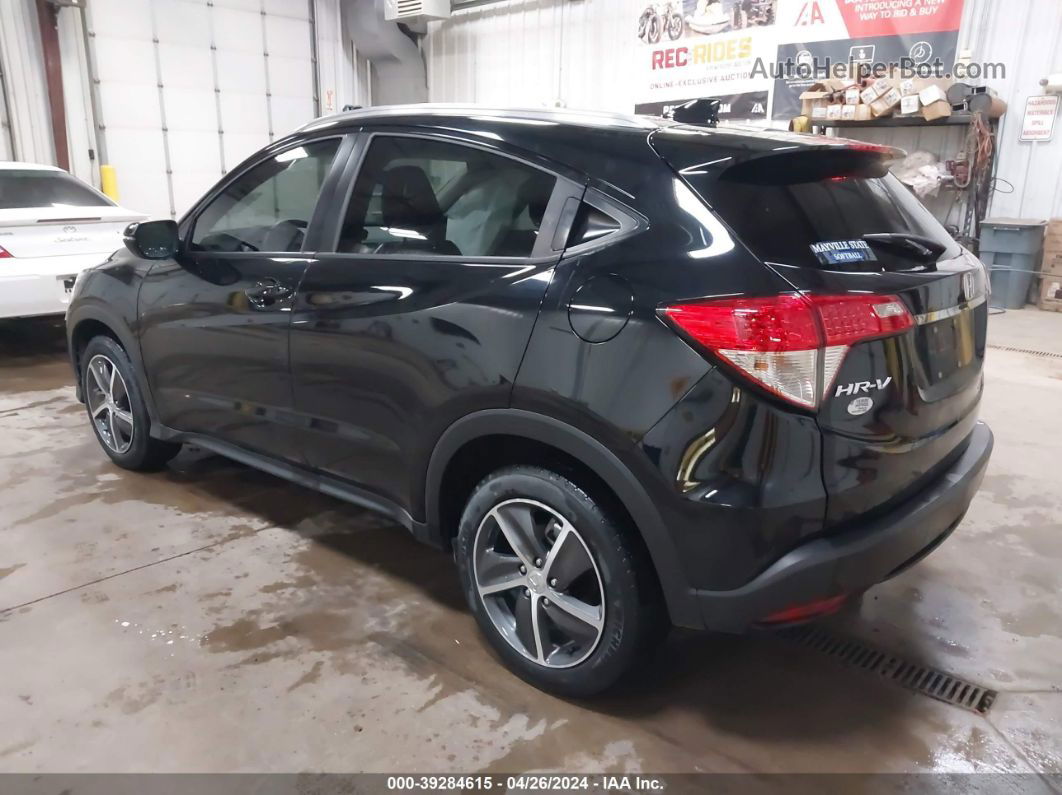 2021 Honda Hr-v Awd Ex Black vin: 3CZRU6H53MM724048