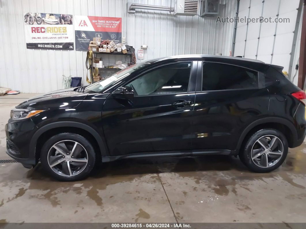 2021 Honda Hr-v Awd Ex Black vin: 3CZRU6H53MM724048