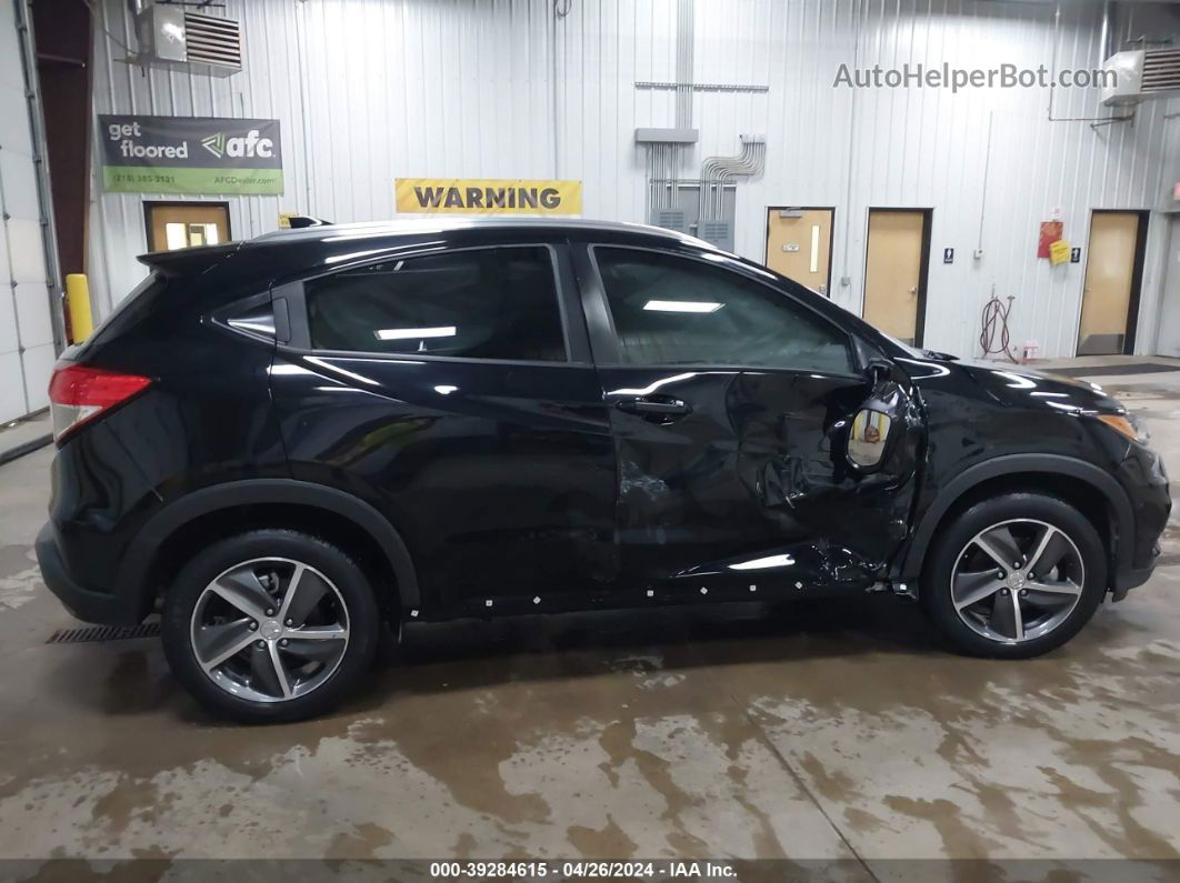 2021 Honda Hr-v Awd Ex Black vin: 3CZRU6H53MM724048