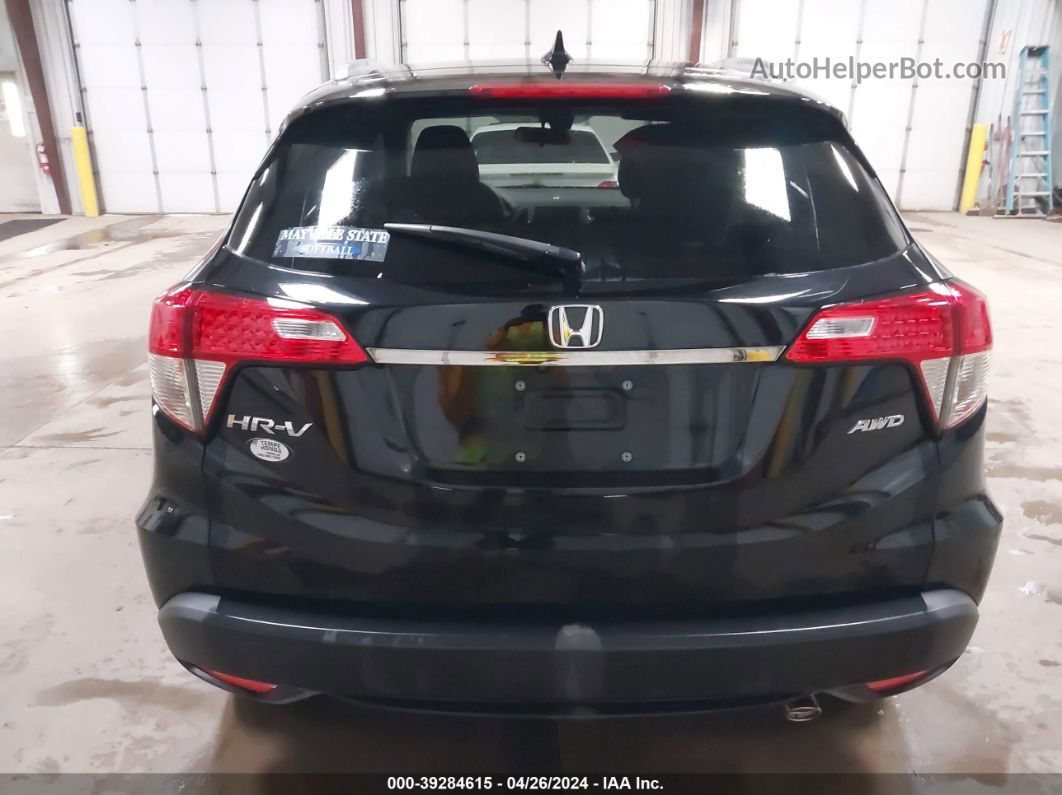 2021 Honda Hr-v Awd Ex Black vin: 3CZRU6H53MM724048