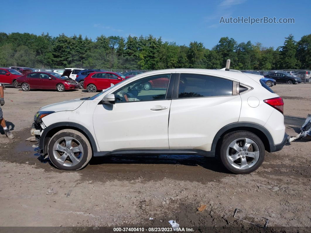 2016 Honda Hr-v Ex White vin: 3CZRU6H54GM706629