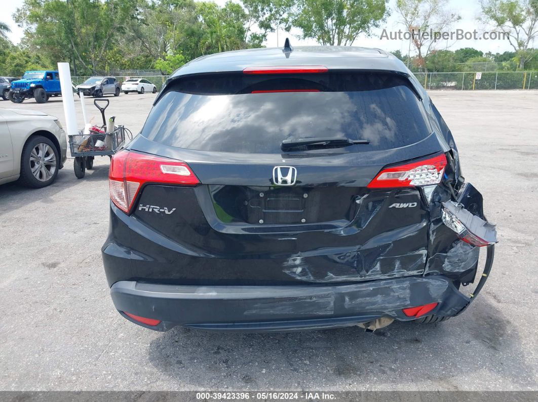 2016 Honda Hr-v Ex Black vin: 3CZRU6H54GM722121