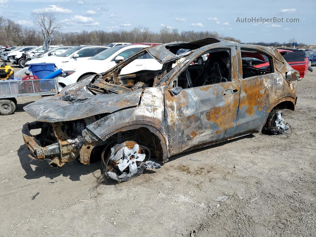 2016 Honda Hr-v Ex Burn vin: 3CZRU6H54GM748525