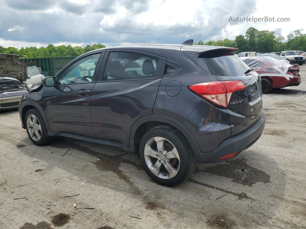 2016 Honda Hr-v Ex Black vin: 3CZRU6H54GM749822