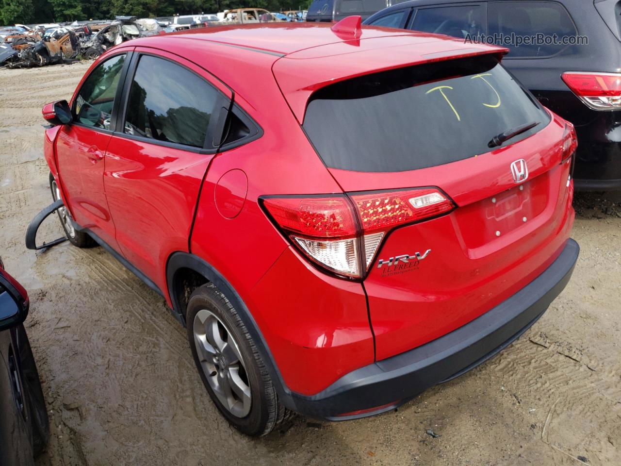 2017 Honda Hr-v Ex Red vin: 3CZRU6H54HG709157