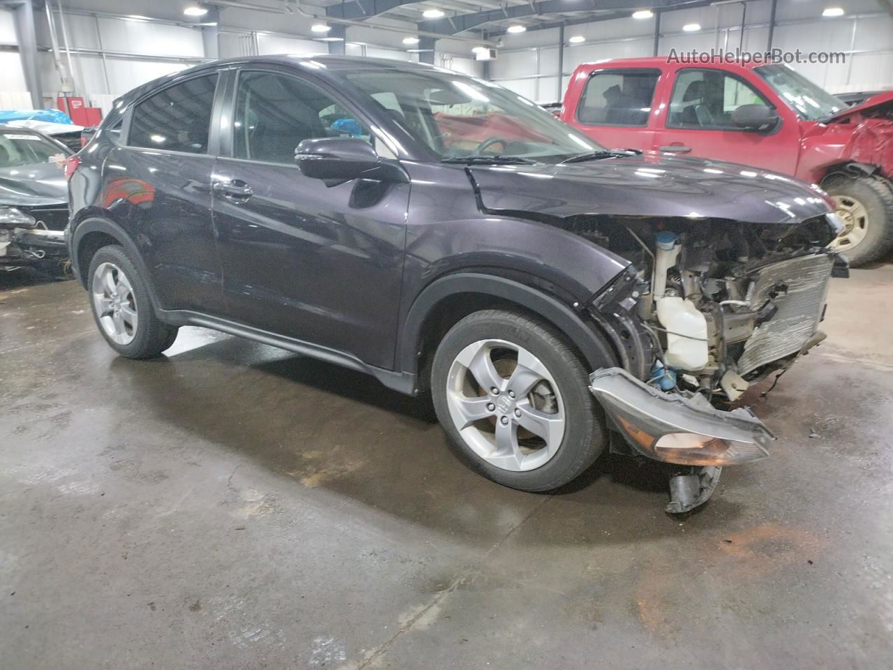 2017 Honda Hr-v Ex Charcoal vin: 3CZRU6H54HM706082