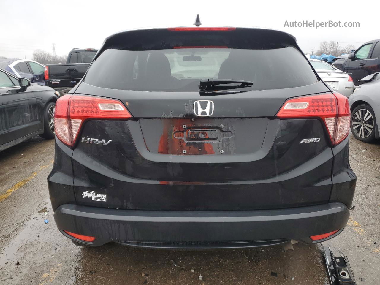 2017 Honda Hr-v Ex Black vin: 3CZRU6H54HM706423