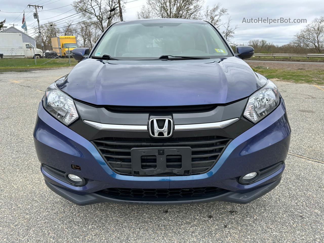 2017 Honda Hr-v Ex Blue vin: 3CZRU6H54HM715932