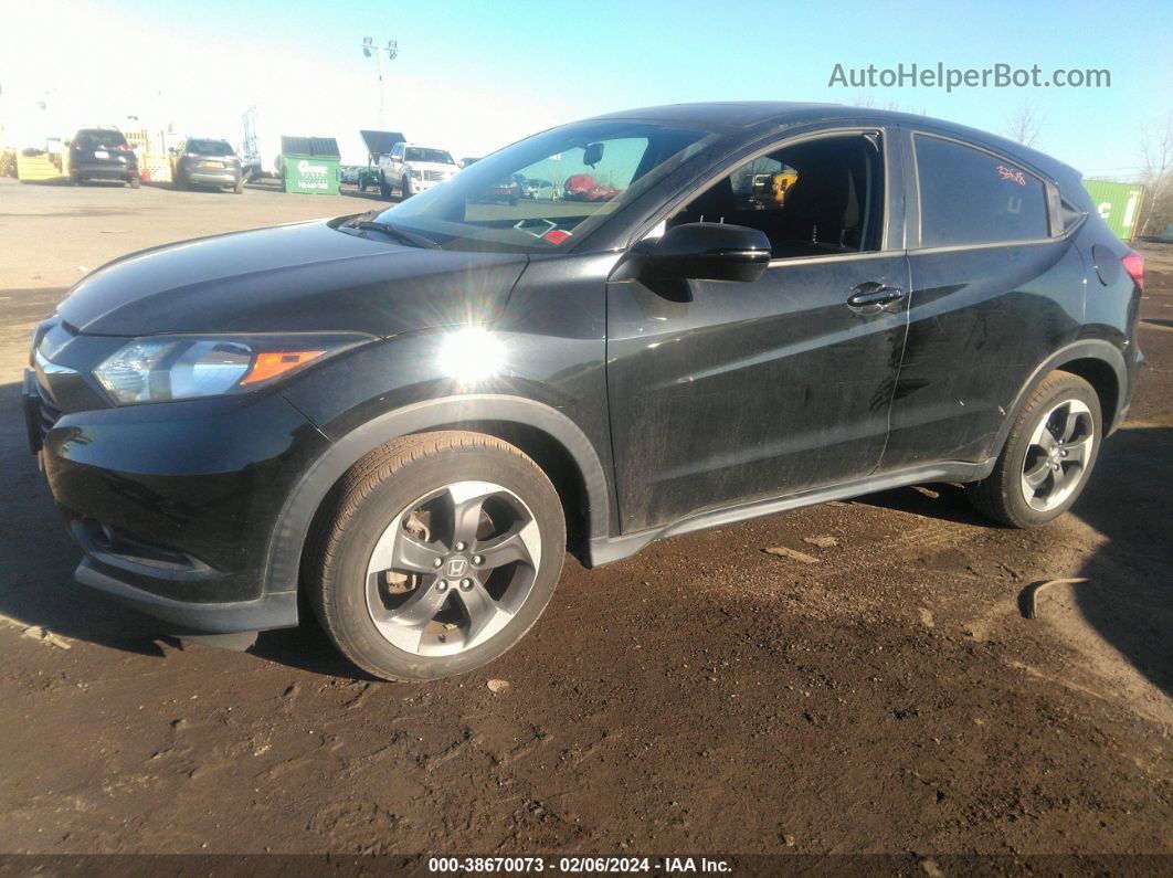 2018 Honda Hr-v Ex Black vin: 3CZRU6H54JM728427