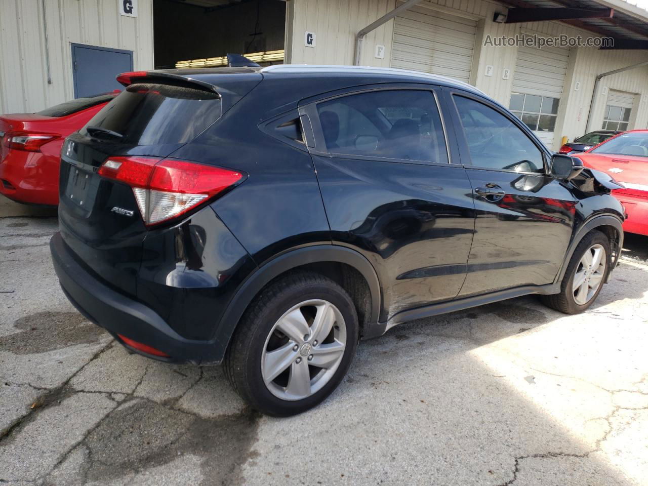 2019 Honda Hr-v Ex Black vin: 3CZRU6H54KM723469