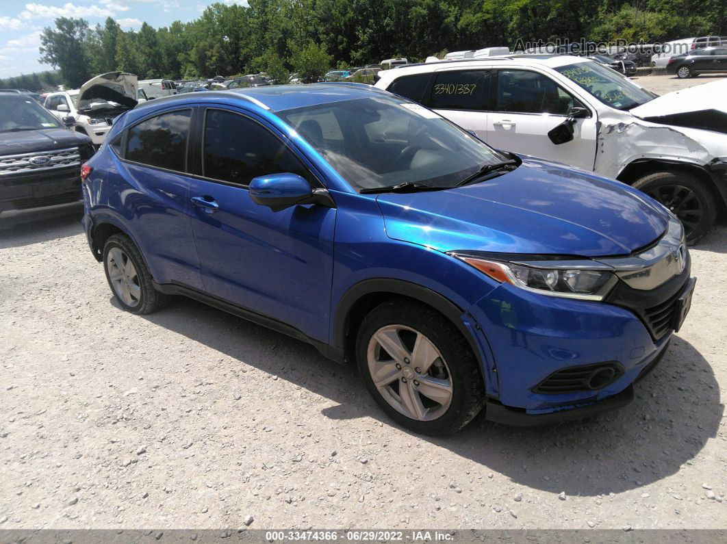 2019 Honda Hr-v Ex Blue vin: 3CZRU6H54KM727148