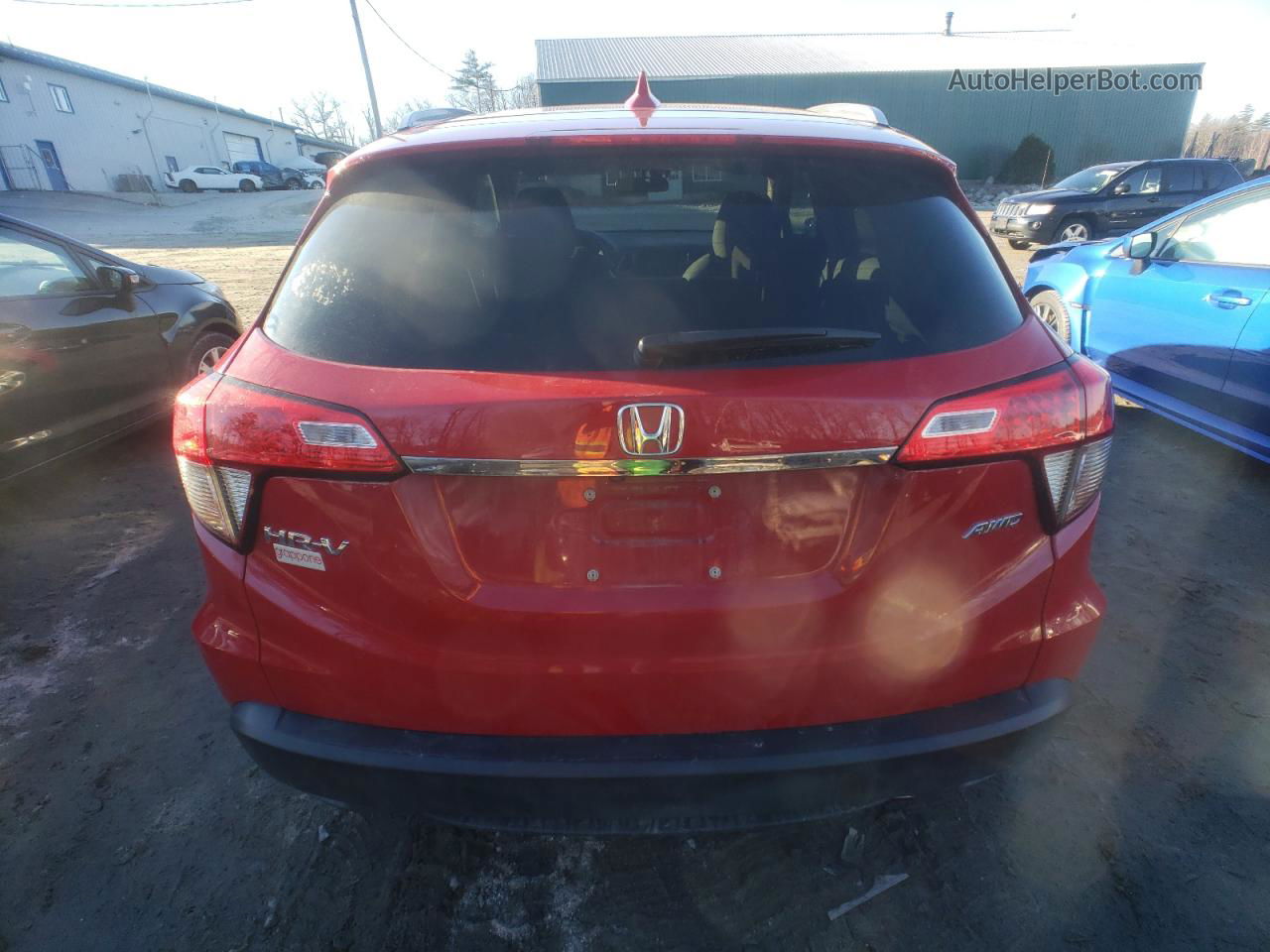 2019 Honda Hr-v Ex Red vin: 3CZRU6H54KM729868