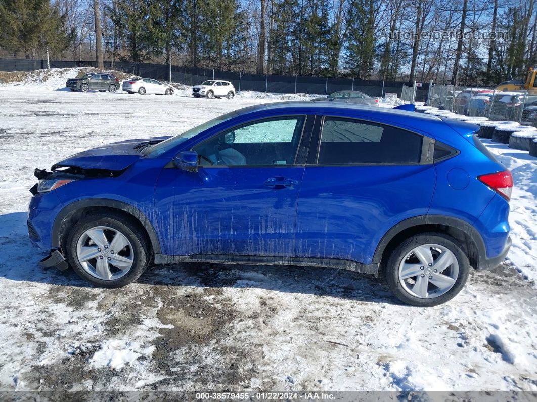 2019 Honda Hr-v Ex Blue vin: 3CZRU6H54KM734049