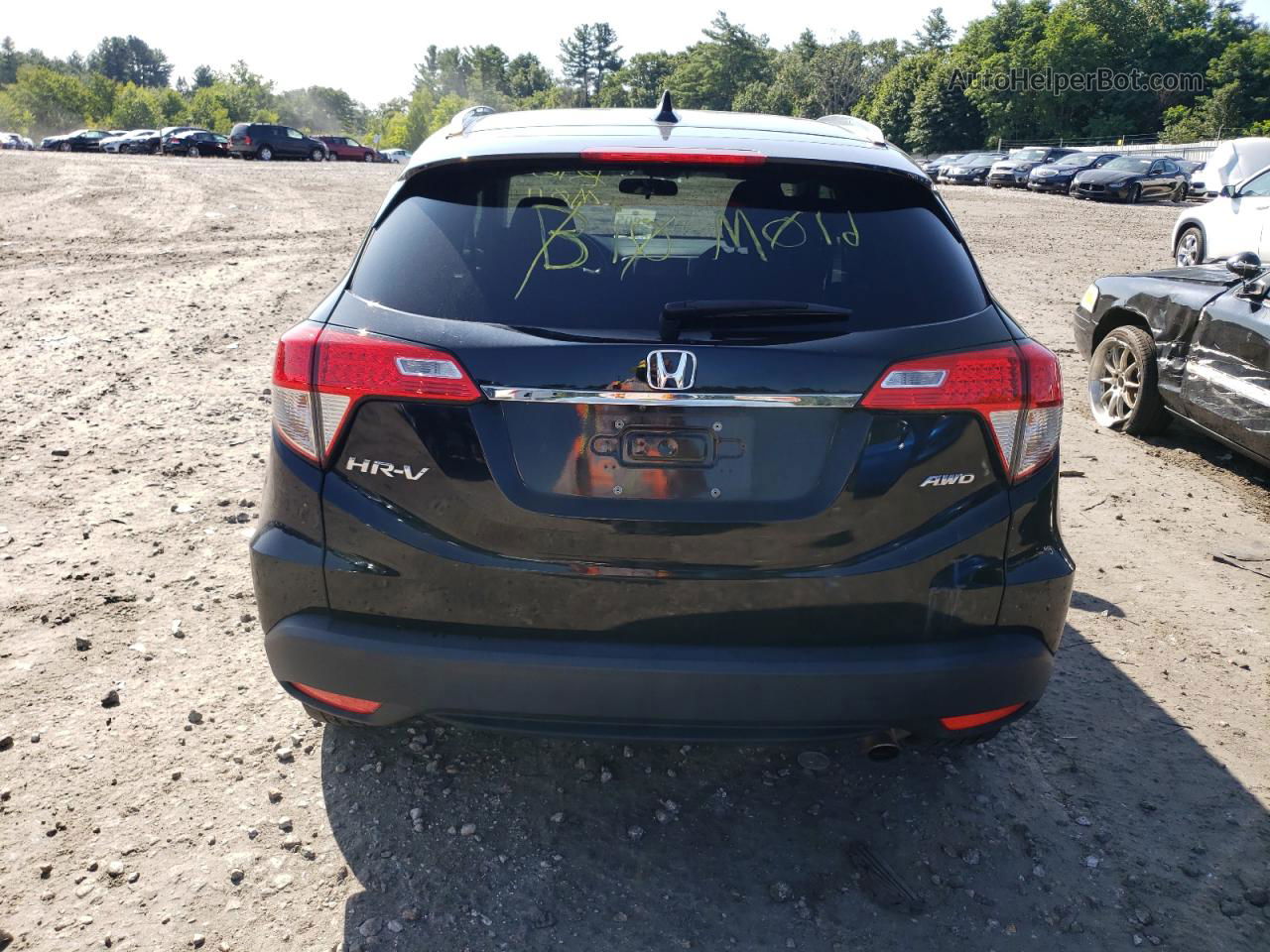 2019 Honda Hr-v Ex Black vin: 3CZRU6H54KM739350