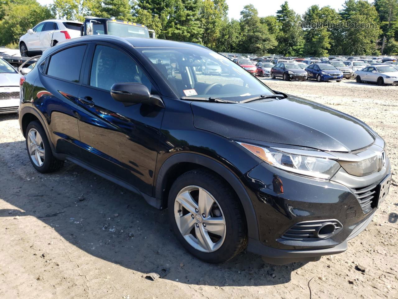 2019 Honda Hr-v Ex Black vin: 3CZRU6H54KM739350