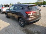 2021 Honda Hr-v Ex Brown vin: 3CZRU6H54MM716332