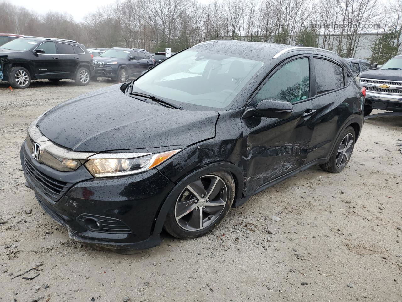 2021 Honda Hr-v Ex Black vin: 3CZRU6H54MM727069