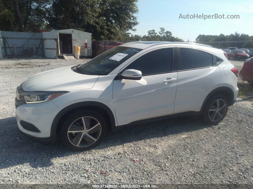 2021 Honda Hr-v Ex White vin: 3CZRU6H54MM737861