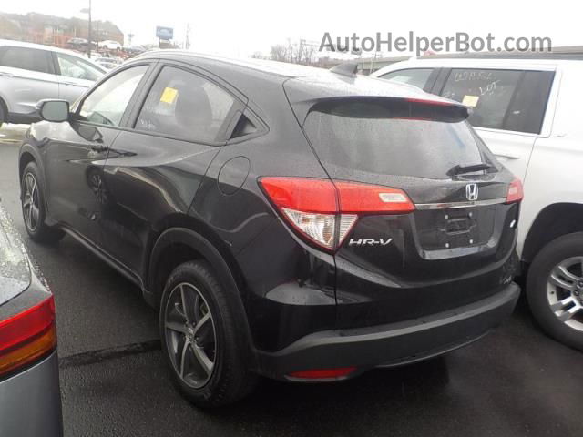 2021 Honda Hr-v Ex Черный vin: 3CZRU6H54MM744700