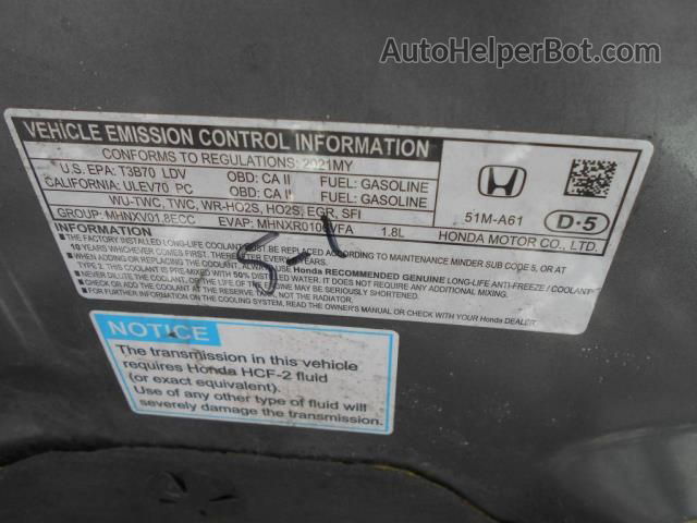 2021 Honda Hr-v Ex Unknown vin: 3CZRU6H54MM749301