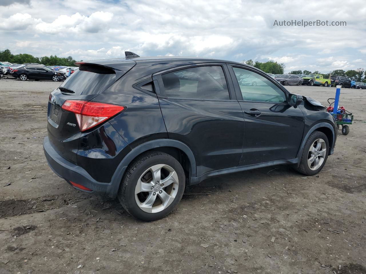 2016 Honda Hr-v Ex Black vin: 3CZRU6H55GM727327