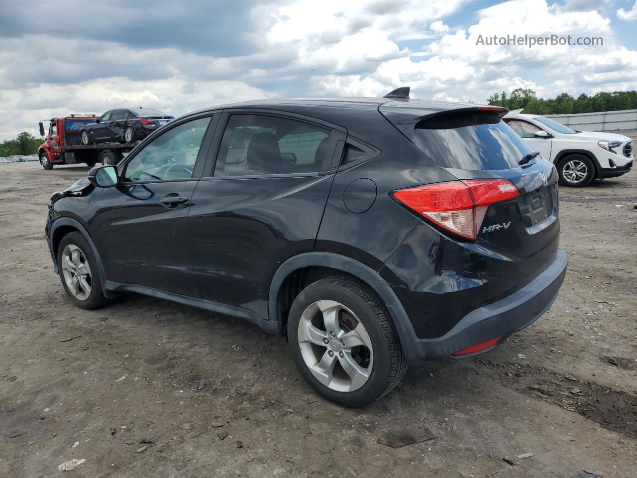 2016 Honda Hr-v Ex Черный vin: 3CZRU6H55GM727327