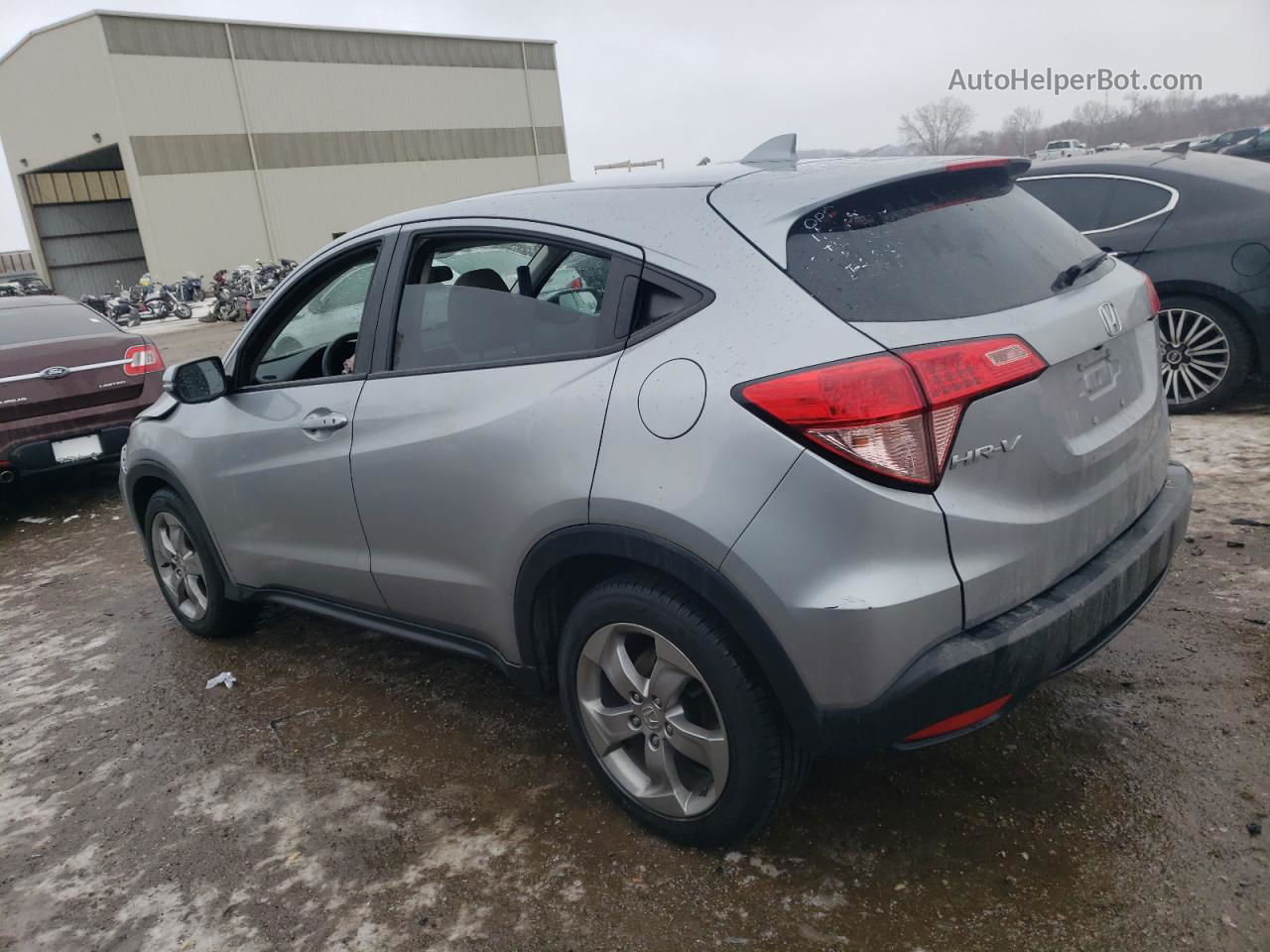 2017 Honda Hr-v Ex Серебряный vin: 3CZRU6H55HG705490