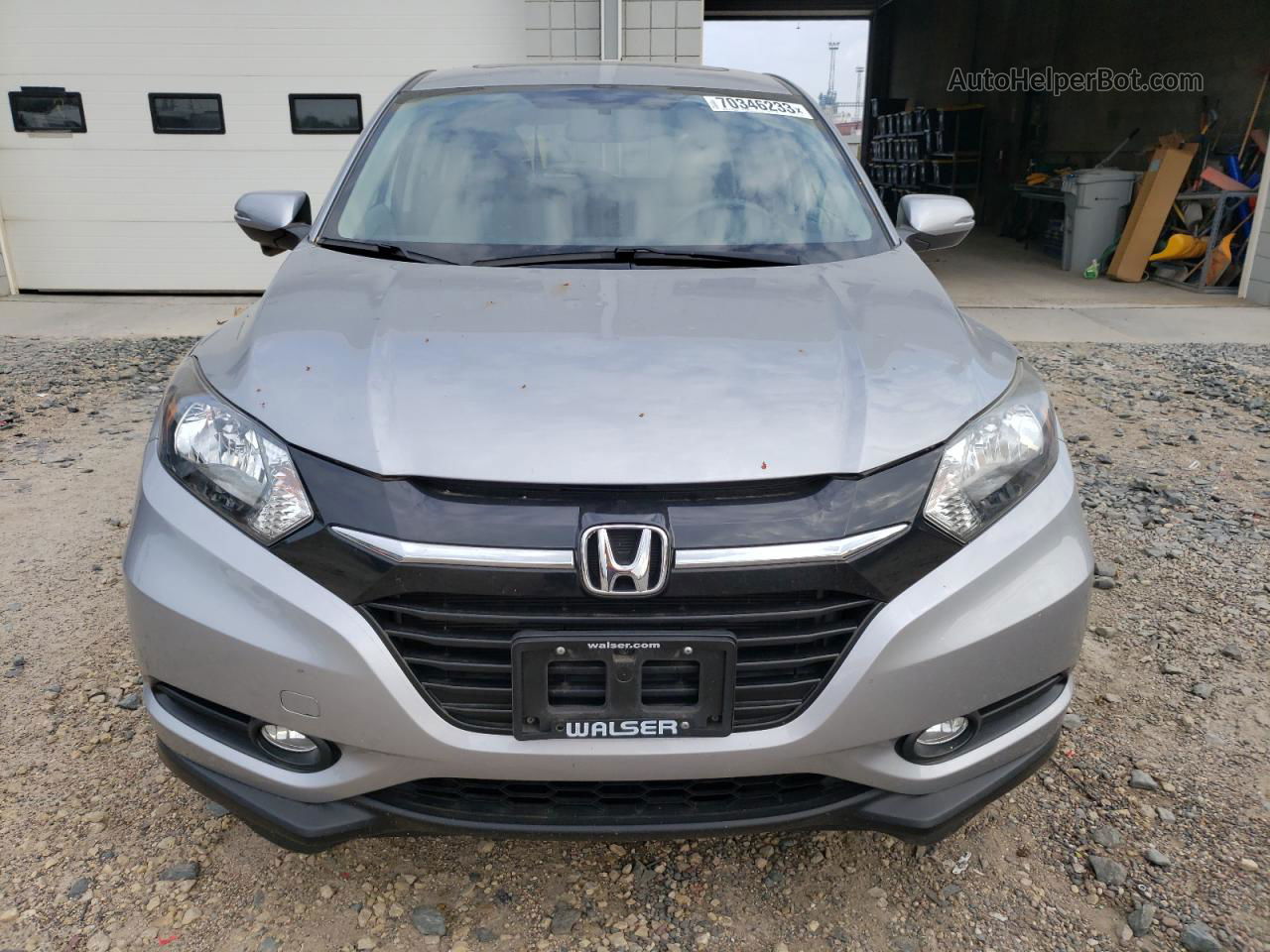 2018 Honda Hr-v Ex Silver vin: 3CZRU6H55JG707472