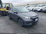 2018 Honda Hr-v Ex Gray vin: 3CZRU6H55JG719623