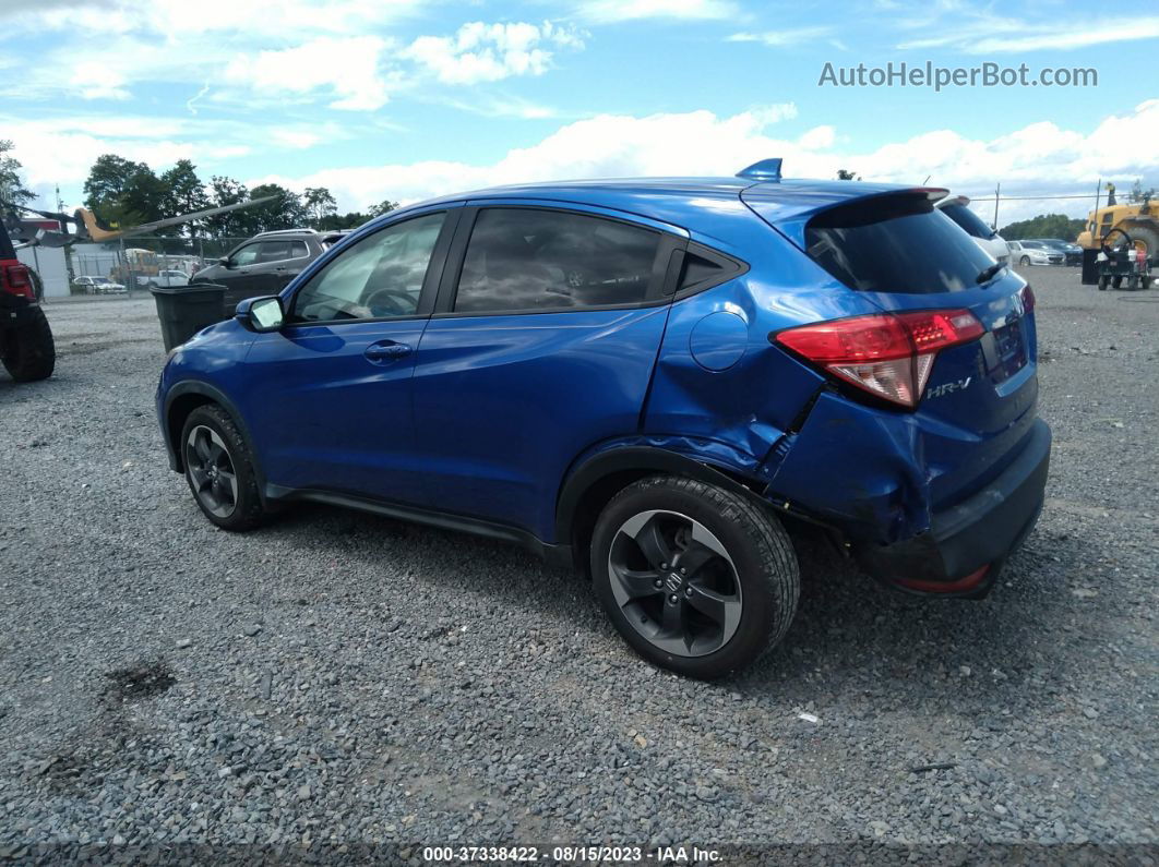 2018 Honda Hr-v Ex Синий vin: 3CZRU6H55JG720190