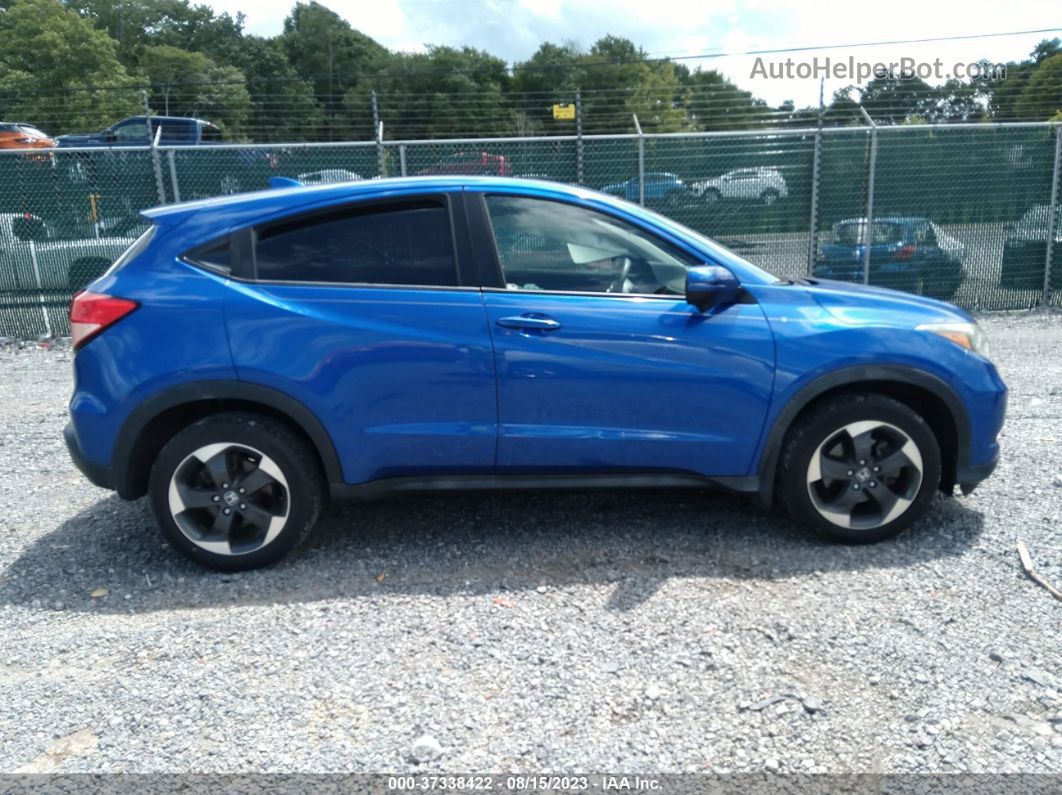 2018 Honda Hr-v Ex Blue vin: 3CZRU6H55JG720190