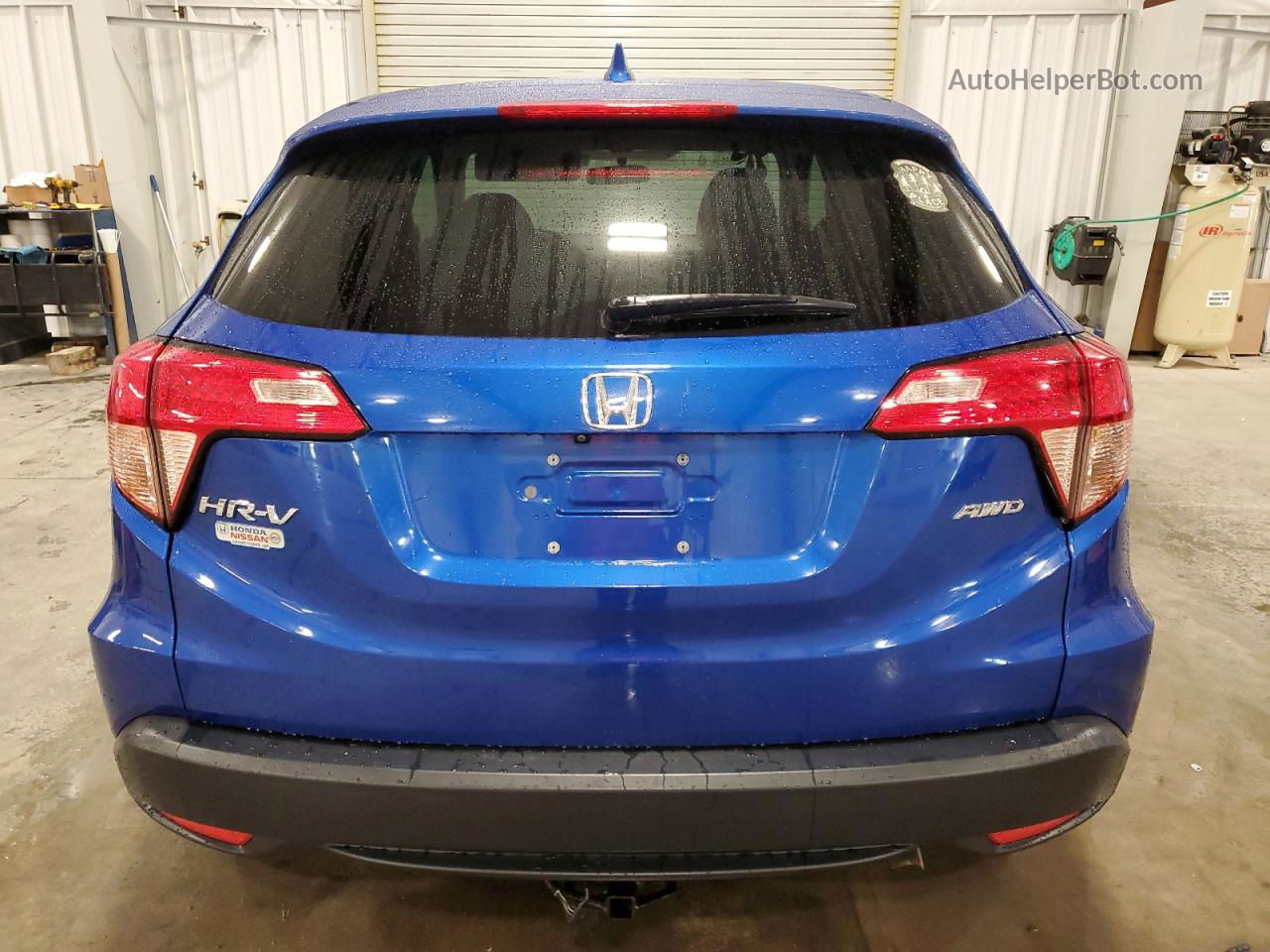 2018 Honda Hr-v Ex Blue vin: 3CZRU6H55JM714861