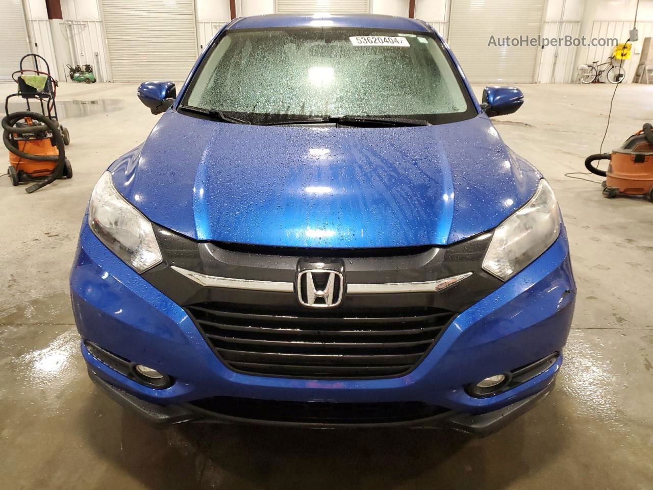 2018 Honda Hr-v Ex Blue vin: 3CZRU6H55JM714861