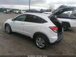 2019 Honda Hr-v Ex White vin: 3CZRU6H55KM712917