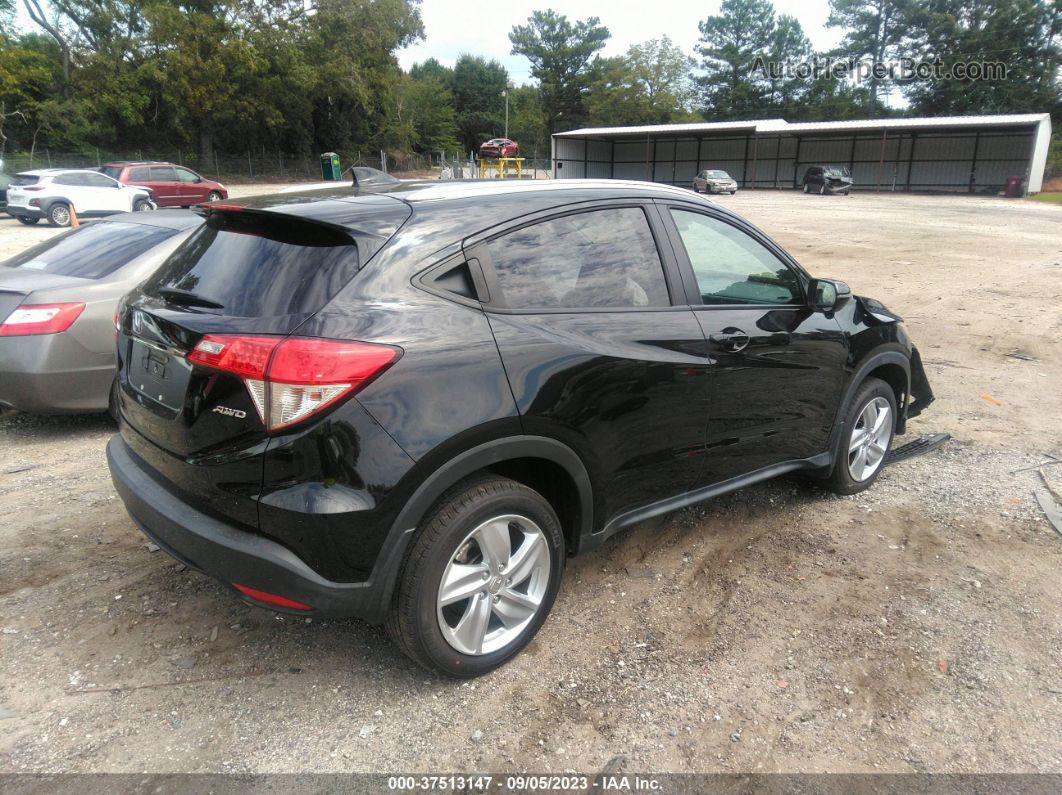 2019 Honda Hr-v Ex Черный vin: 3CZRU6H55KM726106