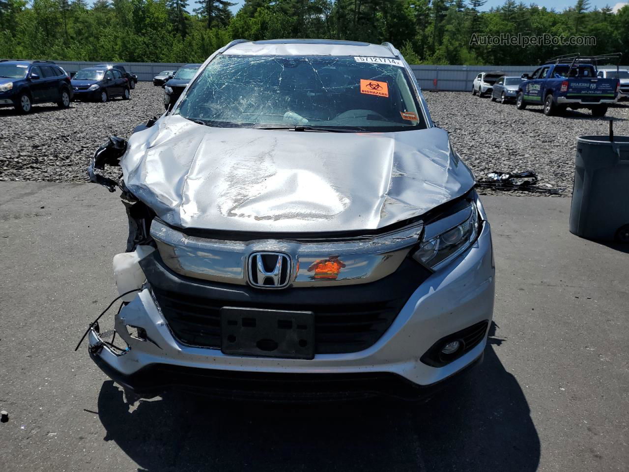 2019 Honda Hr-v Ex Silver vin: 3CZRU6H55KM739955