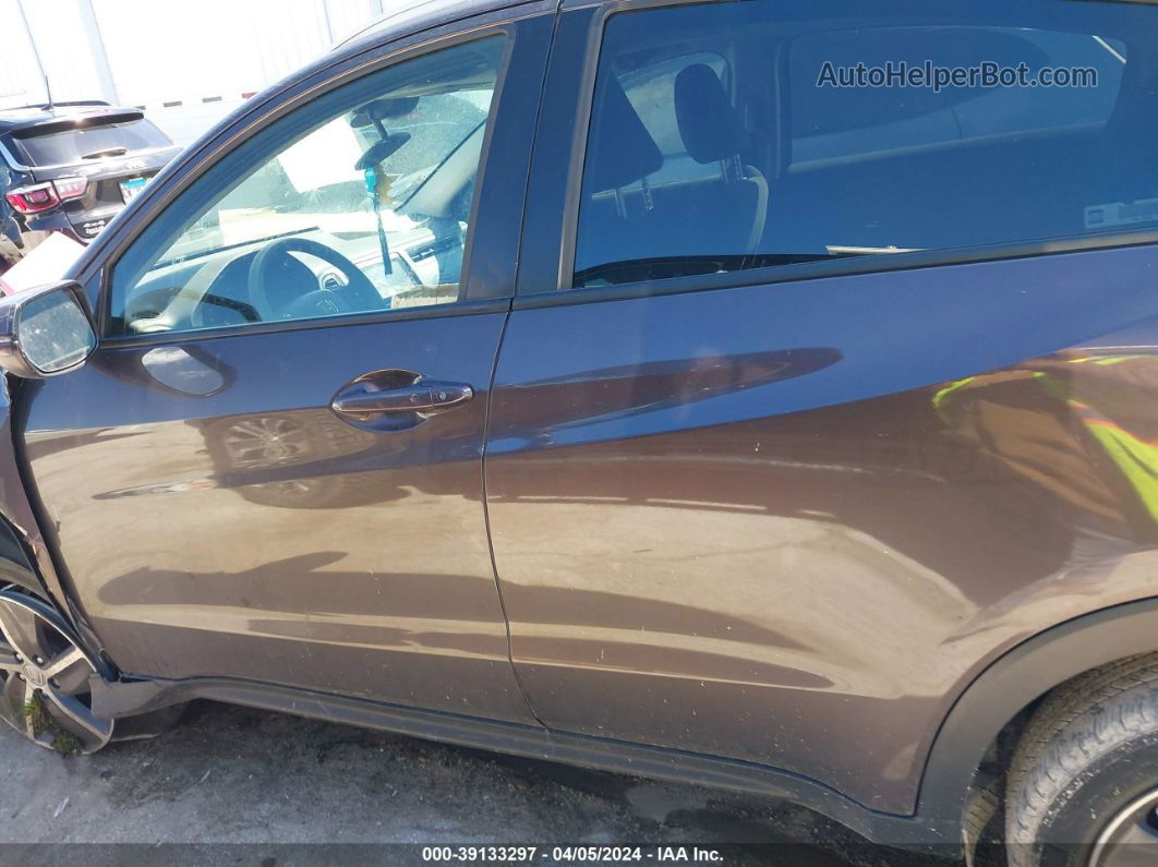 2021 Honda Hr-v Awd Ex Фиолетовый vin: 3CZRU6H55MM735035