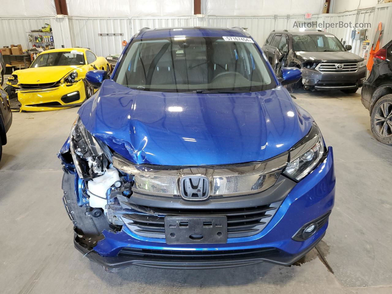 2021 Honda Hr-v Ex Blue vin: 3CZRU6H55MM742146