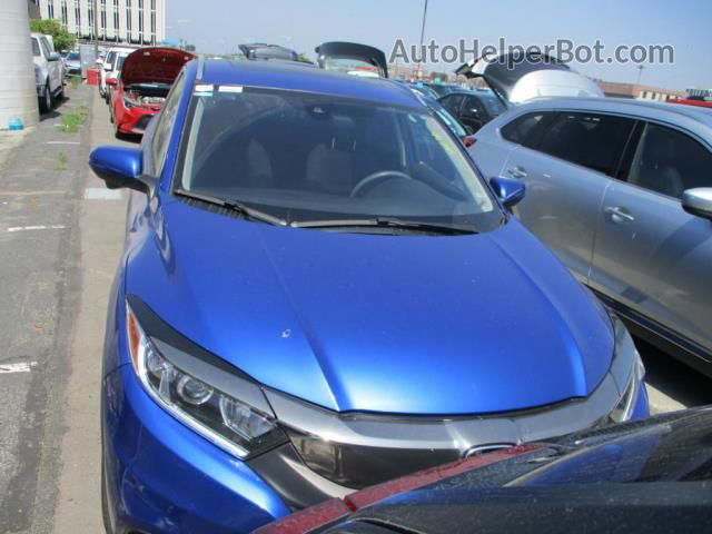 2021 Honda Hr-v Ex Blue vin: 3CZRU6H55MM744446